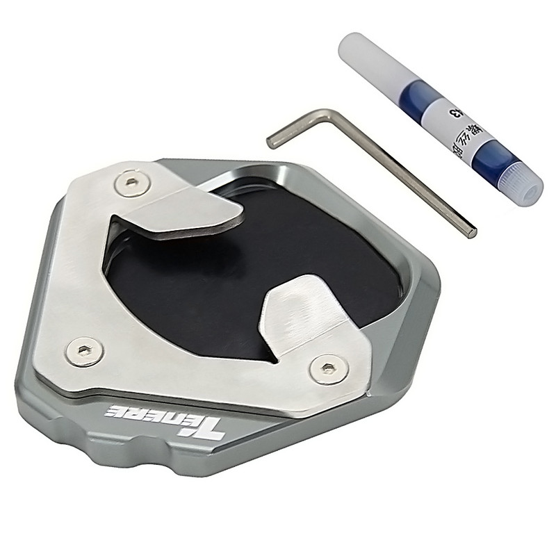 Аксесоари за мотоциклети за Yamaha Tenere 700 TENERE 700 Tenere700 2019 2020 Стойка за крака Подложка за удължаваща подложка Поддържаща плоча