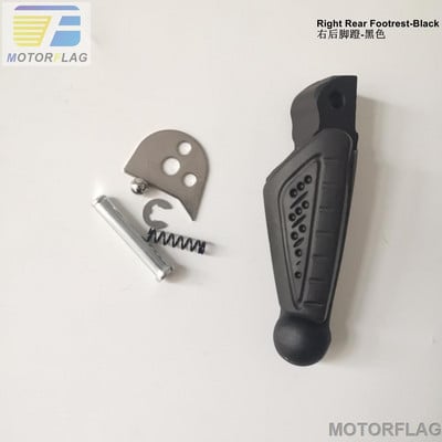 Hátsó lábtámaszok motorkerékpárhoz Benelli TNT300 BN302 TNT600 BN600 TNT25 TNT250 TRK251 / Stels 300 600 / Keeway RK6 600