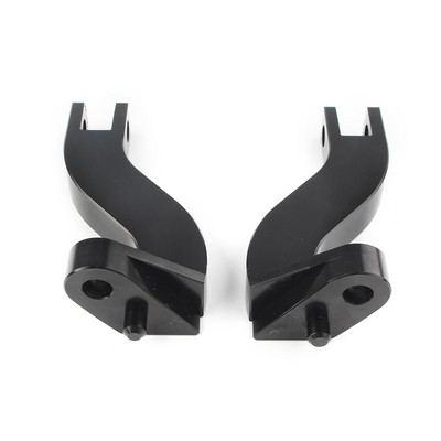 10mm súpravy na upevnenie nôh spolujazdca pre Harley Davidson Touring FLHT FLHR FLTR FLHX CVO Street Glide Road Glide Road King