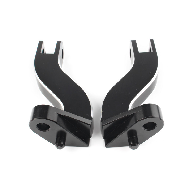 10mm súpravy na upevnenie nôh spolujazdca pre Harley Davidson Touring FLHT FLHR FLTR FLHX CVO Street Glide Road Glide Road King