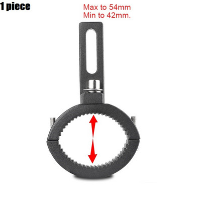 Motociklo priekinių žibintų spaustuko laikiklis 42 mm–54 mm vamzdžio šakės lempa CNC motociklo rankenos buferio tvirtinimo laikiklis Reguliuojamas tvirtinimo laikiklis