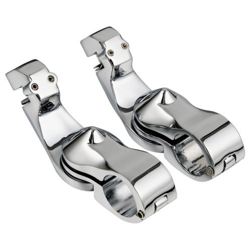 1 1/4"-es, 32 mm-es, rövid szögben állítható, autópályás rögzítőkészlet Harley Davidsonhoz