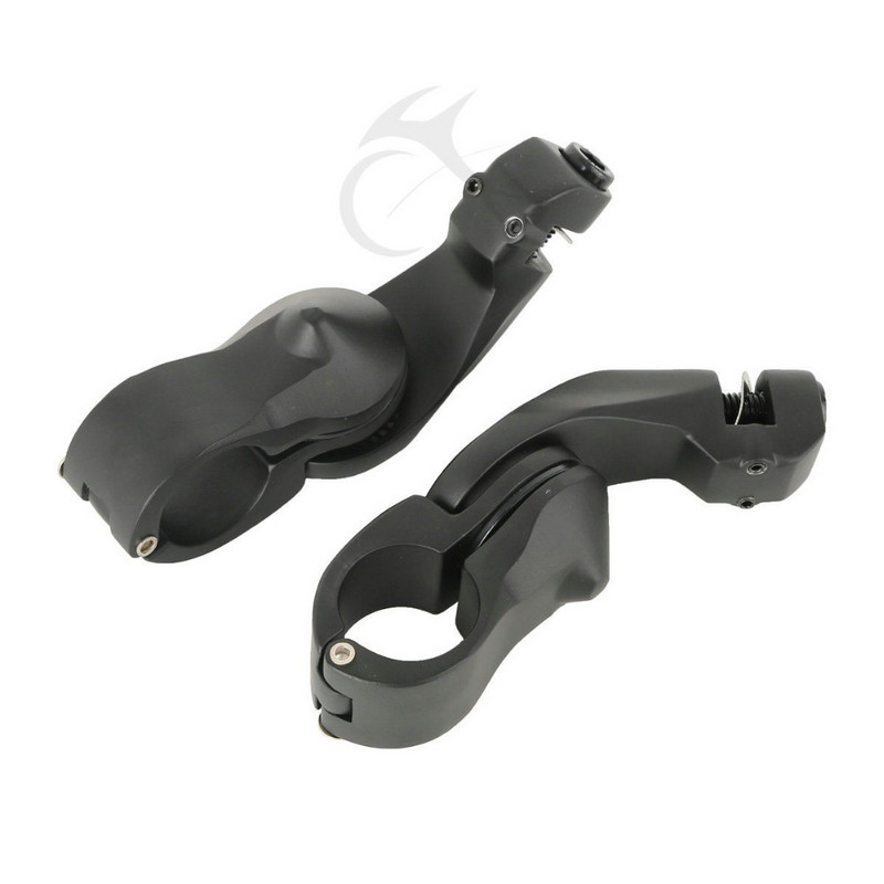 1 1/4"-es, 32 mm-es, rövid szögben állítható, autópályás rögzítőkészlet Harley Davidsonhoz