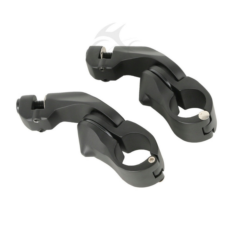 1 1/4"-es, 32 mm-es, rövid szögben állítható, autópályás rögzítőkészlet Harley Davidsonhoz