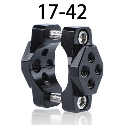 Motorkerékpár stent 17-32 mm-es konzol lökhárító bilincs Kiegészítő spotlámpa kapocs fény dekoráció módosítási kiegészítők