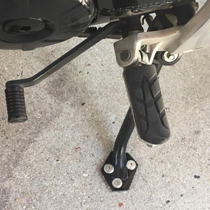 Pre HONDA Grom MSX 125 MSX125 CNC stojana, bočný stojan, zväčšovacia predlžovacia podložka, oporná doska 2013 2014 2015 čierna