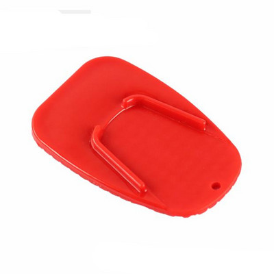 Motociklo stovo pagalvėlės atrama Plastikinė motociklo pėdos atramos plokštė, neslystanti plokštės stovėjimo trinkelė, raudona, mėlyna, juoda, oranžinė