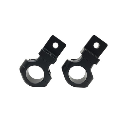 1 pár motocyklových LED pomocných hmlových svetiel, držiak 25 mm na nárazník, držiak reflektora pre BMW, HONDA, Yamaha, Suzuki