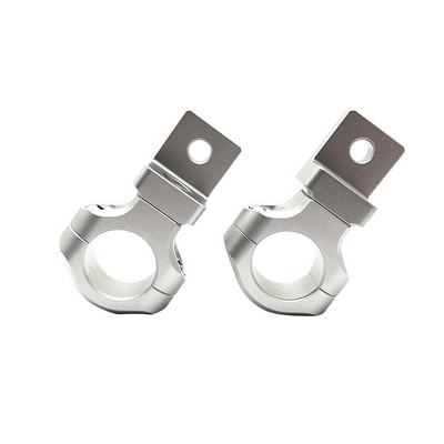 1 pár motocyklových LED pomocných hmlových svetiel, držiak 25 mm na nárazník, držiak reflektora pre BMW, HONDA, Yamaha, Suzuki