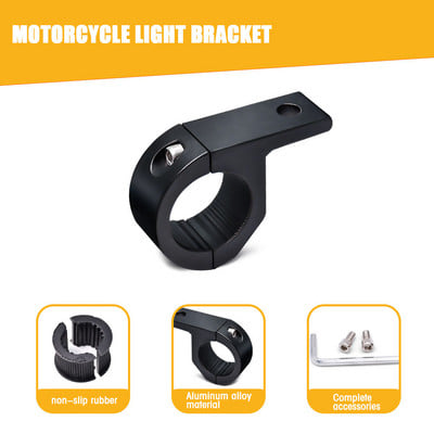 Univerzális motorkerékpár LED tartóelemek 32 mm-es szivacsbilincs Led lámpatartó rögzítőkészlet MOT spotlámpa tartó tartozékokhoz