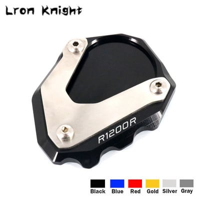 Για BMW R1200R R1200 RR 1200 R 2006-2014 μοτοσικλέτας CNC Kickstand Πλαϊνή βάση στήριξης ποδιού Πλάκα στήριξης Μεγέθυνση βάσης