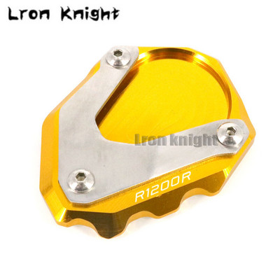 Pentru BMW R1200R R1200 RR 1200 R 2006-2014 Motocicletă CNC Suport de picior Suport lateral Extensie Pad Suport Placă Mărire Stand
