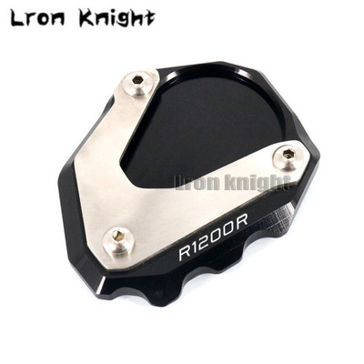 Pentru BMW R1200R R1200 RR 1200 R 2006-2014 Motocicletă CNC Suport de picior Suport lateral Extensie Pad Suport Placă Mărire Stand