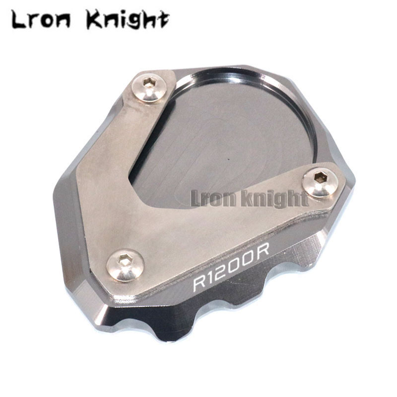 Pentru BMW R1200R R1200 RR 1200 R 2006-2014 Motocicletă CNC Suport de picior Suport lateral Extensie Pad Suport Placă Mărire Stand