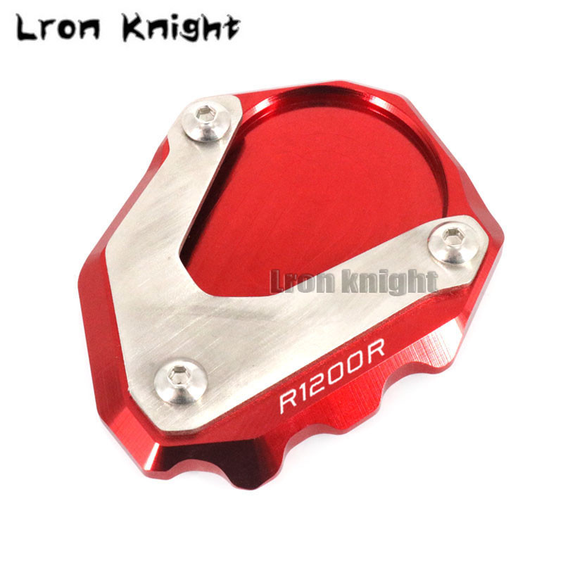 Pentru BMW R1200R R1200 RR 1200 R 2006-2014 Motocicletă CNC Suport de picior Suport lateral Extensie Pad Suport Placă Mărire Stand