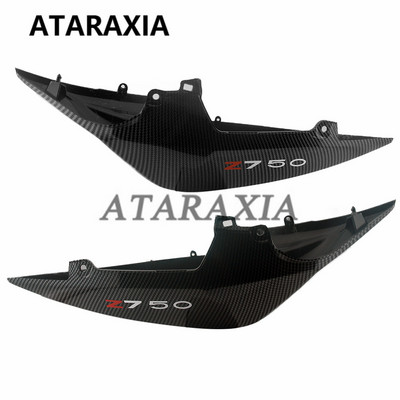 Capa superioară laterală a motocicletei pentru Kawasaki Z750 Z-750 Z 750 2007-2012 Capac caren din spate Cadru injecție Carena laterală superioară