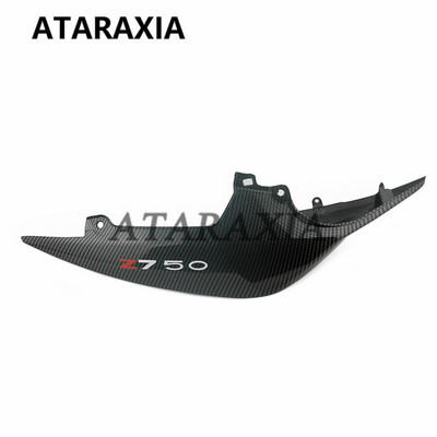 Capa superioară laterală a motocicletei pentru Kawasaki Z750 Z-750 Z 750 2007-2012 Capac caren din spate Cadru injecție Carena laterală superioară