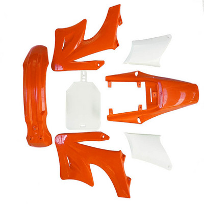 TDPRO Seturi de carene cu capac din plastic Aparatoare de noroi pentru APOLLO ORION 70CC 110CC 125CC 150CC DIRT BIKE Atomik