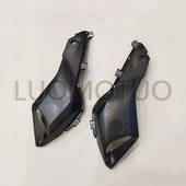 Első tartály oldalsó burkolat Yamaha FZ-07 MT-07 motorkerékpár ABS befecskendező készlethez FZ07 MT07 2014 2015 2016 matt fekete karbon előlap