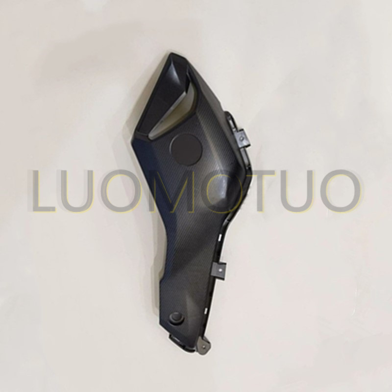 Első tartály oldalsó burkolat Yamaha FZ-07 MT-07 motorkerékpár ABS befecskendező készlethez FZ07 MT07 2014 2015 2016 matt fekete karbon előlap
