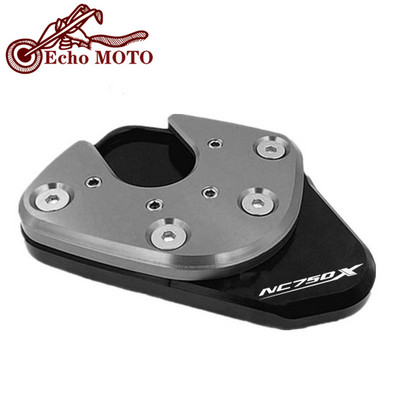 HONDA NC750X NC 750X NC750 X 2017-2019 motorkerékpárhoz, CNC kitámasztó láb oldalsó állvány hosszabbító alátét tartólemeze nagyító állvány