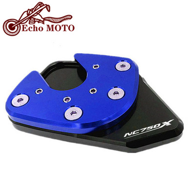 HONDA NC750X NC 750X NC750 X 2017-2019 motorkerékpárhoz, CNC kitámasztó láb oldalsó állvány hosszabbító alátét tartólemeze nagyító állvány