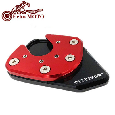 HONDA NC750X NC 750X NC750 X 2017-2019 motorkerékpárhoz, CNC kitámasztó láb oldalsó állvány hosszabbító alátét tartólemeze nagyító állvány