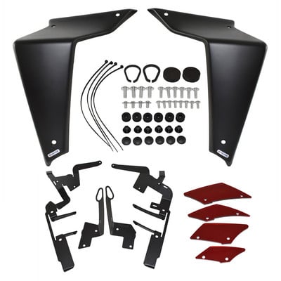 Első aerodinamikai oldalsó légterelő fix szárnyas burkolat szárnyak díszburkolat Yamaha MT-09 MT09 SP 2021 2022 2023-hoz