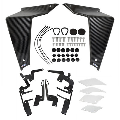 Első aerodinamikai oldalsó légterelő fix szárnyas burkolat szárnyak díszburkolat Yamaha MT-09 MT09 SP 2021 2022 2023-hoz