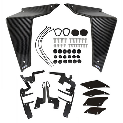 Első aerodinamikai oldalsó légterelő fix szárnyas burkolat szárnyak díszburkolat Yamaha MT-09 MT09 SP 2021 2022 2023-hoz