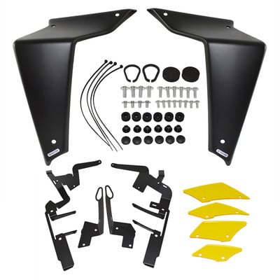 Első aerodinamikai oldalsó légterelő fix szárnyas burkolat szárnyak díszburkolat Yamaha MT-09 MT09 SP 2021 2022 2023-hoz