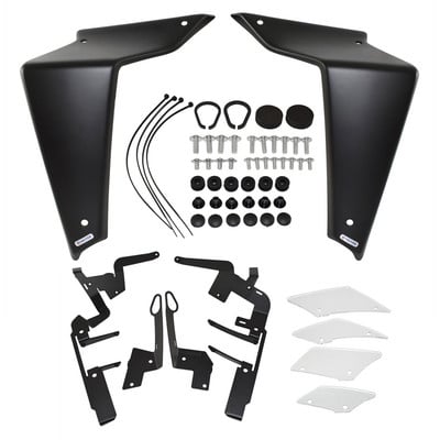 Első aerodinamikai oldalsó légterelő fix szárnyas burkolat szárnyak díszburkolat Yamaha MT-09 MT09 SP 2021 2022 2023-hoz