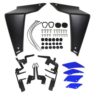 Első aerodinamikai oldalsó légterelő fix szárnyas burkolat szárnyak díszburkolat Yamaha MT-09 MT09 SP 2021 2022 2023-hoz