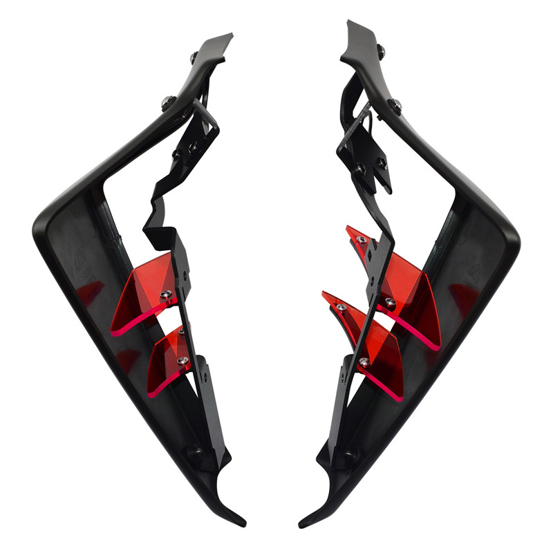 Első aerodinamikai oldalsó légterelő fix szárnyas burkolat szárnyak díszburkolat Yamaha MT-09 MT09 SP 2021 2022 2023-hoz