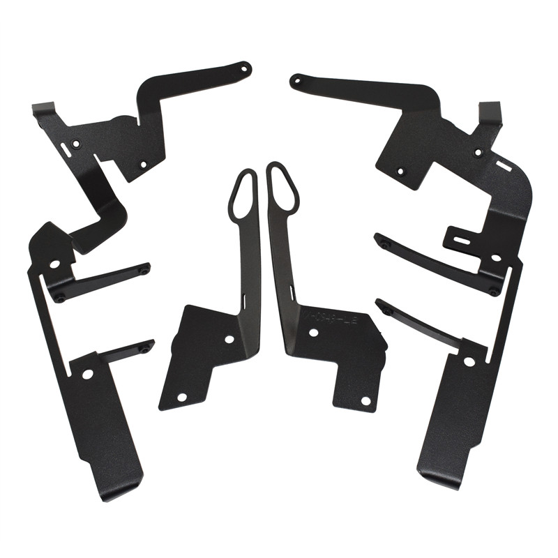 Első aerodinamikai oldalsó légterelő fix szárnyas burkolat szárnyak díszburkolat Yamaha MT-09 MT09 SP 2021 2022 2023-hoz