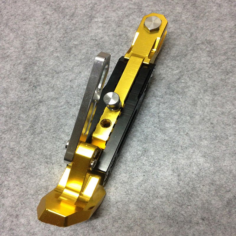 Módosított motorkerékpár félig CNC támasztó rúgóállvány láb saroktartó parkoló támaszték YAMAHA NMAX 155 2015-2019 N-MAX 125 150 típushoz