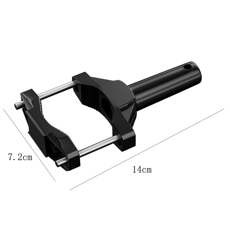 Universaalne mootorratta kronsteini kaitseraua kinnitusklamber Mootorratta esitulede kinnitusklamber Reguleeritav LED-tulede kronsteini hoidiku tugi