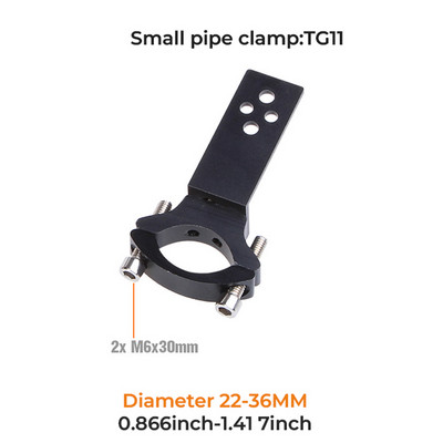 Univerzálne držiaky svetlometov pre motocykle 20-55 mm, držiak svetlometov na vidlicu, nastavenie uchytenia motora a vidlice