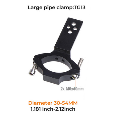 Univerzálne držiaky svetlometov pre motocykle 20-55 mm, držiak svetlometov na vidlicu, nastavenie uchytenia motora a vidlice