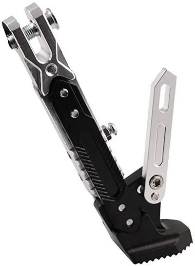 Motorkerékpár támasztóállvány állítható támasztó állványtartó Univerzális T6063 alumíniumötvözet láb oldalsó állvány parkoló állvány módosított alkatrészek