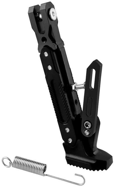 Motorkerékpár támasztóállvány állítható támasztó állványtartó Univerzális T6063 alumíniumötvözet láb oldalsó állvány parkoló állvány módosított alkatrészek