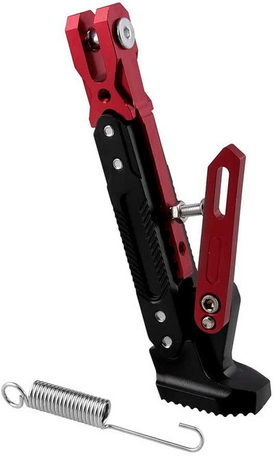 Motorkerékpár támasztóállvány állítható támasztó állványtartó Univerzális T6063 alumíniumötvözet láb oldalsó állvány parkoló állvány módosított alkatrészek