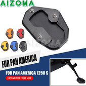 Bočný stojan, podpera, predlžovacia doska, zväčšovacia podložka, základňa pre Harley Pan America 1250 S RA1250 S RA1250S ADV 2020-2022