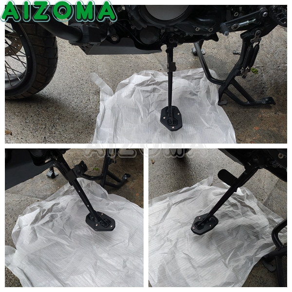 Bočný stojan, podpera, predlžovacia doska, zväčšovacia podložka, základňa pre Harley Pan America 1250 S RA1250 S RA1250S ADV 2020-2022