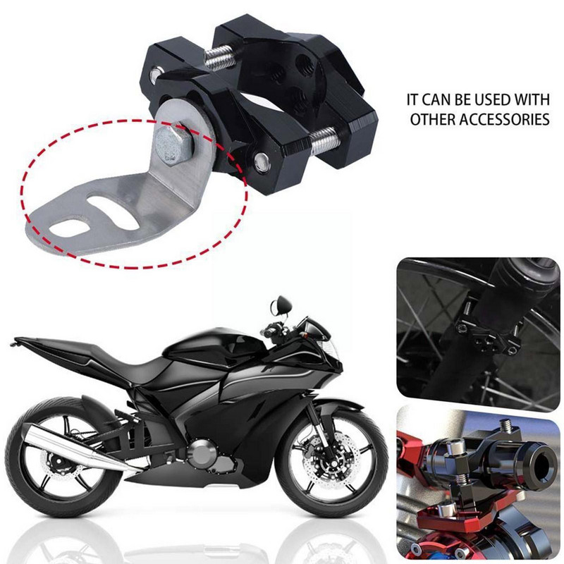 Motocyklové príslušenstvo, svietidlá 32 mm 42 mm 54 mm, reflektor, držiak stentu na nárazník, pomocná svorka na riadidlá A9E2