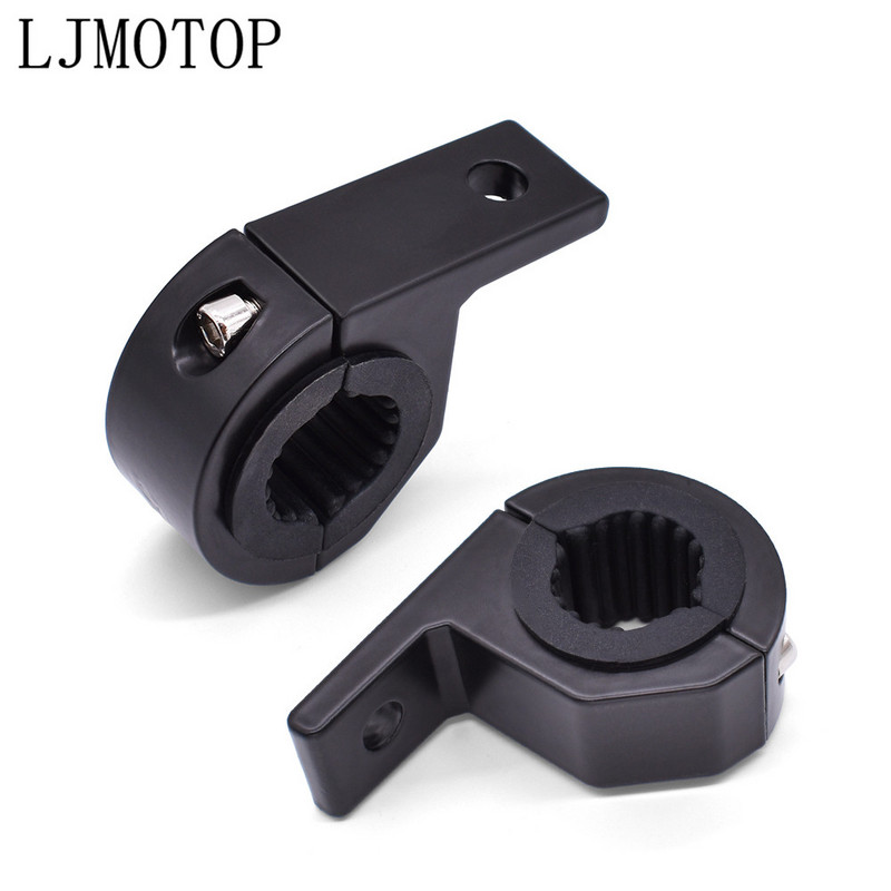 Svorky na motocyklové LED svetlomety, držiaky, súprava na upevnenie trubicových svoriek, príslušenstvo pre motocyklové reflektory alebo hmlové svetlá, motocykel