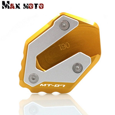 A YAMAHA MT 07 XSR 700 Tracer 700GT FZ07 2020 2019 2018 motorkerékpár lábtartó láb oldalsó állvány hosszabbító betét tartólemezéhez