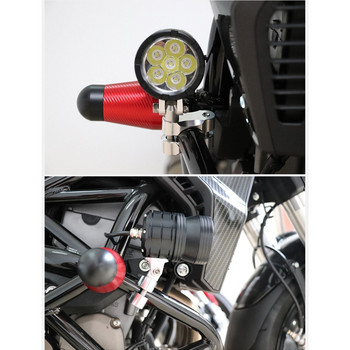 Автомобилна LED работна лампа Монтажен държач Скоба за лампа Удароустойчиви аксесоари за офроуд SUV ATV-UAZ Мотоциклет Регулируем