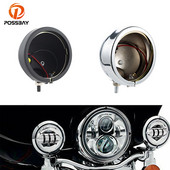 Držiak hmlového svetla pre motocykel 4,5", vonkajší rám, montážny držiak pre Harley Davidson Softail Sportster XL 1200 XL 883 Dyna