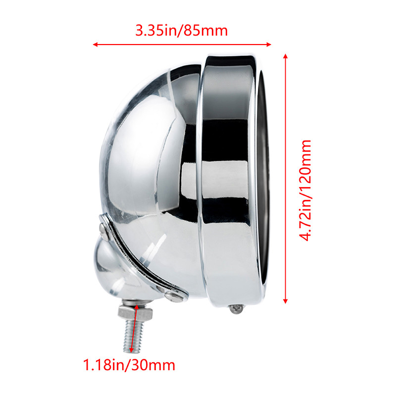Držiak hmlového svetla pre motocykel 4,5", vonkajší rám, montážny držiak pre Harley Davidson Softail Sportster XL 1200 XL 883 Dyna